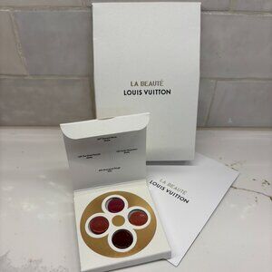 Louis Vuitton La Beauté Rouge Lipstick Sampler Gift Set NEW IN BOX!